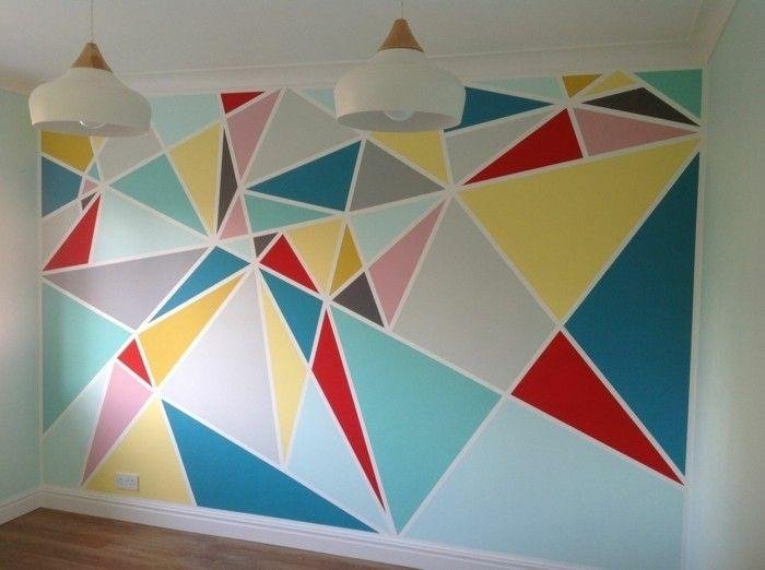 Geometric Wall Painting